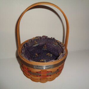 Vintage Longaberger Inaugural Basket 1997 9" Tall Excellent Condition